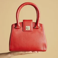 Women Jones Bootmaker Whimsy Leather Top Handle Bag -
