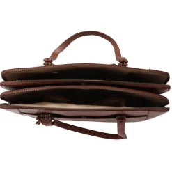 Women Jones Bootmaker Wynter Croc Leather Shoulder Bag -
