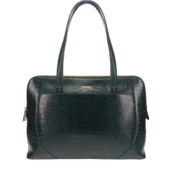 Women Jones Bootmaker Wynter Croc Leather Shoulder Bag -