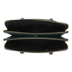 Women Jones Bootmaker Wynter Croc Leather Shoulder Bag -