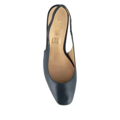 Women Xayna Leather Slingback Court Shoes -