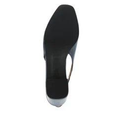 Women Xayna Leather Slingback Court Shoes -