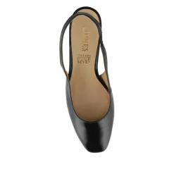 Women Xayna Leather Slingback Court Shoes -