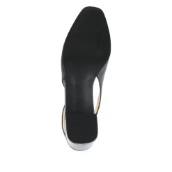 Women Xayna Leather Slingback Court Shoes -