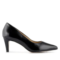 Women Xena Leather Stiletto-Heeled Court Shoes -