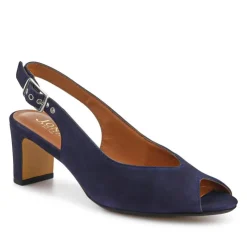 Women Jones Bootmaker Xiomara Leather Slingback Court Shoes -