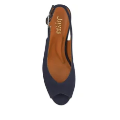 Women Jones Bootmaker Xiomara Leather Slingback Court Shoes -
