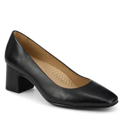 Women Jones Bootmaker Zadie Wide-Fit Smart Leather Court Shoes -