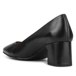 Women Jones Bootmaker Zadie Wide-Fit Smart Leather Court Shoes -