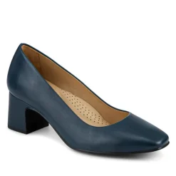 Women Jones Bootmaker Zadie Wide-Fit Smart Leather Court Shoes -