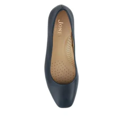 Women Jones Bootmaker Zadie Wide-Fit Smart Leather Court Shoes -